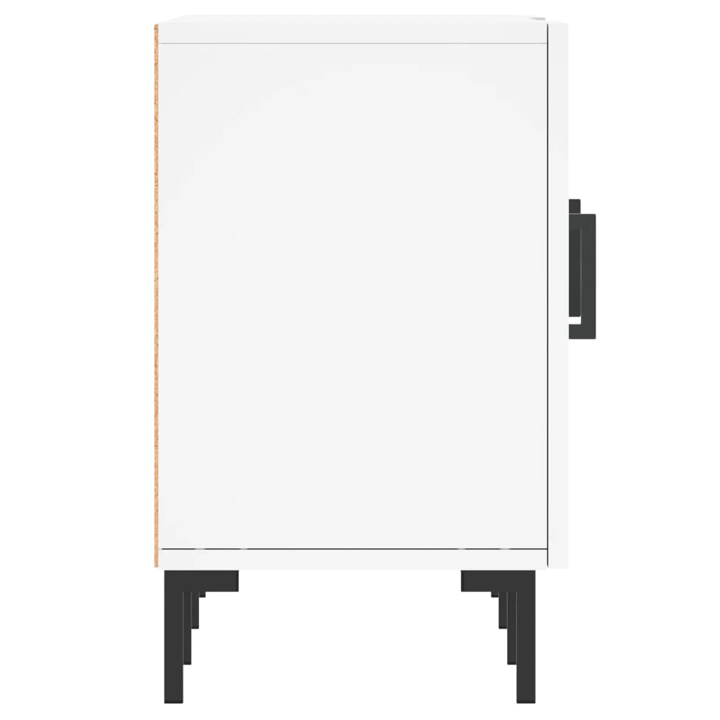 Mobile Porta TV Bianco 150x30x50 cm in Legno Multistrato