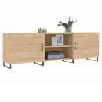 Mobile Porta TV Rovere Sonoma 150x30x50 cm in Legno Multistrato