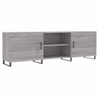 Mobile Porta TV Grigio Sonoma 150x30x50 cm in Legno Multistrato