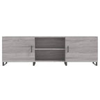 Mobile Porta TV Grigio Sonoma 150x30x50 cm in Legno Multistrato