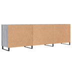 Mobile Porta TV Grigio Sonoma 150x30x50 cm in Legno Multistrato