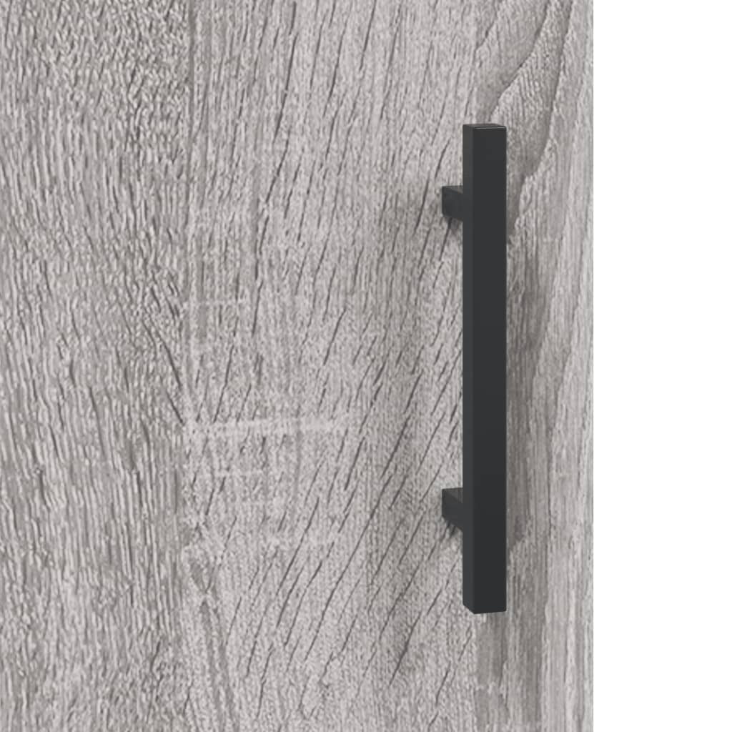 Mobile Porta TV Grigio Sonoma 150x30x50 cm in Legno Multistrato