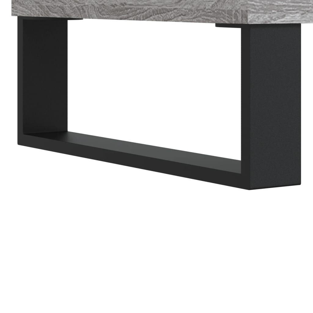 Mobile Porta TV Grigio Sonoma 150x30x50 cm in Legno Multistrato