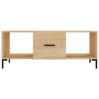 Tavolino da Salotto Rovere Sonoma 102x50x40cm Legno Multistrato