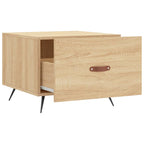 Tavolino da Salotto Rovere Sonoma 50x50x40 cm Legno Multistrato