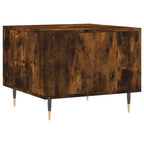 Tavolini Salotto 2 pz Rovere Fumo 50x50x40cm Legno Multistrato