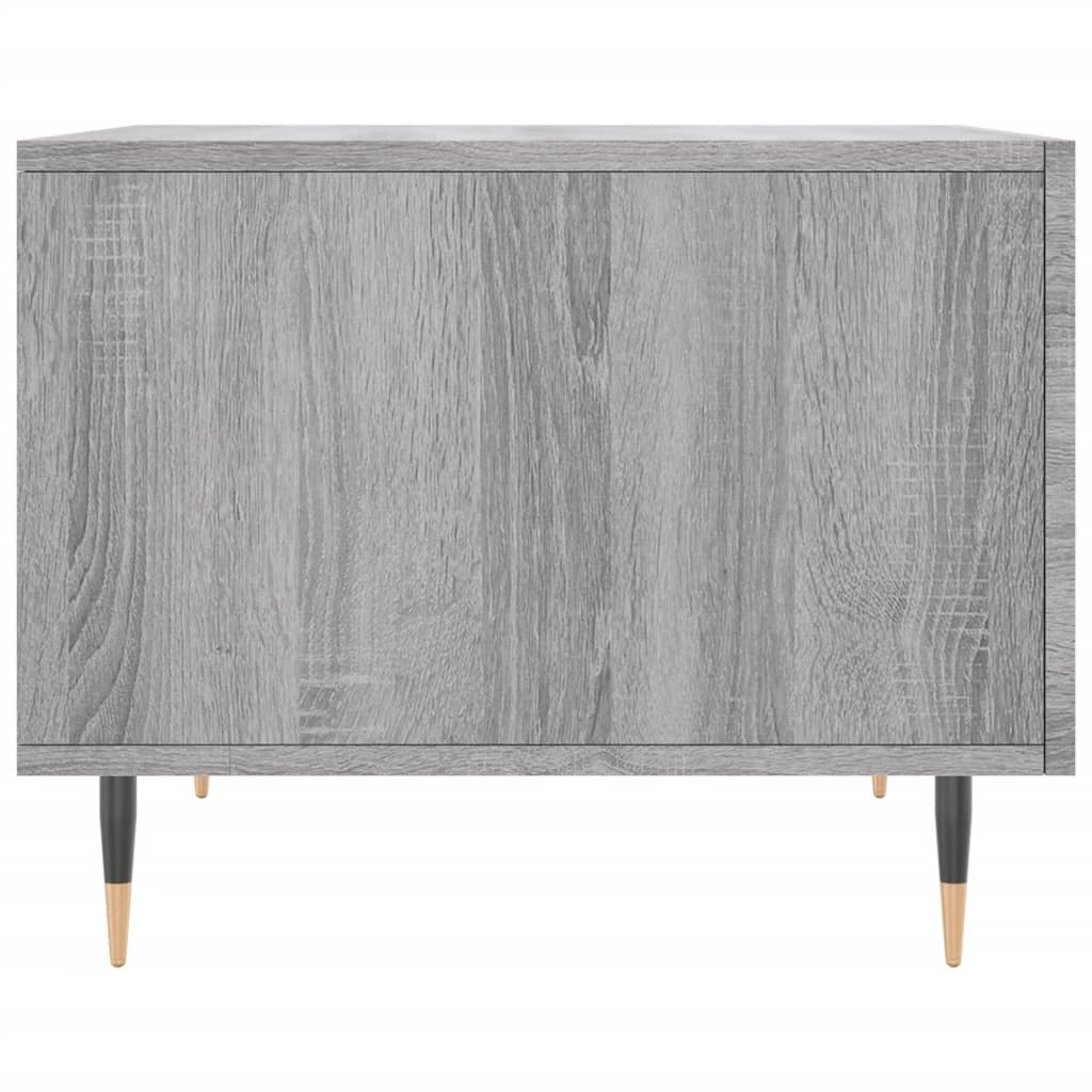 Tavolino da Salotto Grigio Sonoma 50x50x40 cm Legno Multistrato