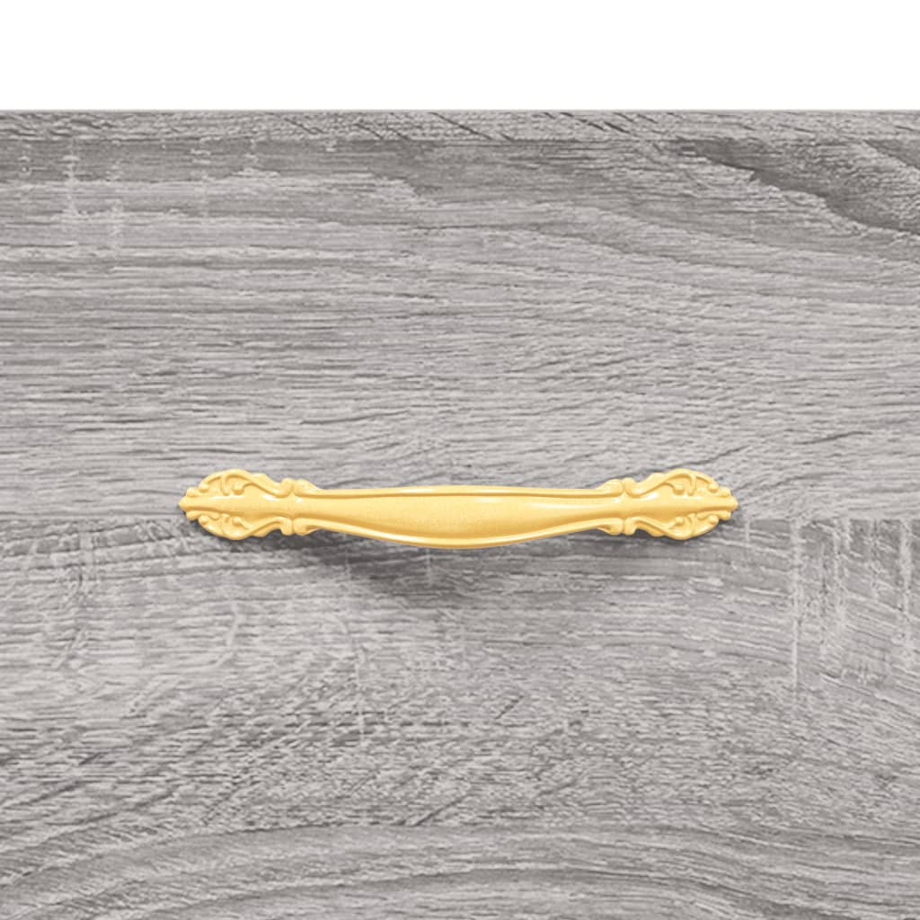 Tavolino da Salotto Grigio Sonoma 50x50x40 cm Legno Multistrato