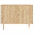 Tavolini Salotto 2pz Rovere Sonoma 50x50x40cm Legno Multistrato