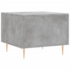 Tavolini Salotto 2pz Grigio Cemento 50x50x40 Legno Multistrato
