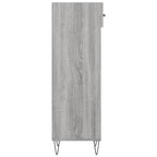 Scarpiera Grigio Sonoma 30x35x105 cm in Legno Multistrato