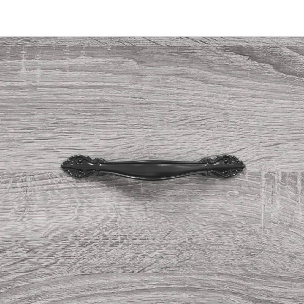 Scarpiera Grigio Sonoma 30x35x105 cm in Legno Multistrato