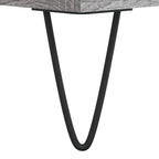 Scarpiera Grigio Sonoma 30x35x105 cm in Legno Multistrato
