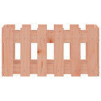 Fioriera Giardino Design Recinzione 60x30x30cm Massello Douglas