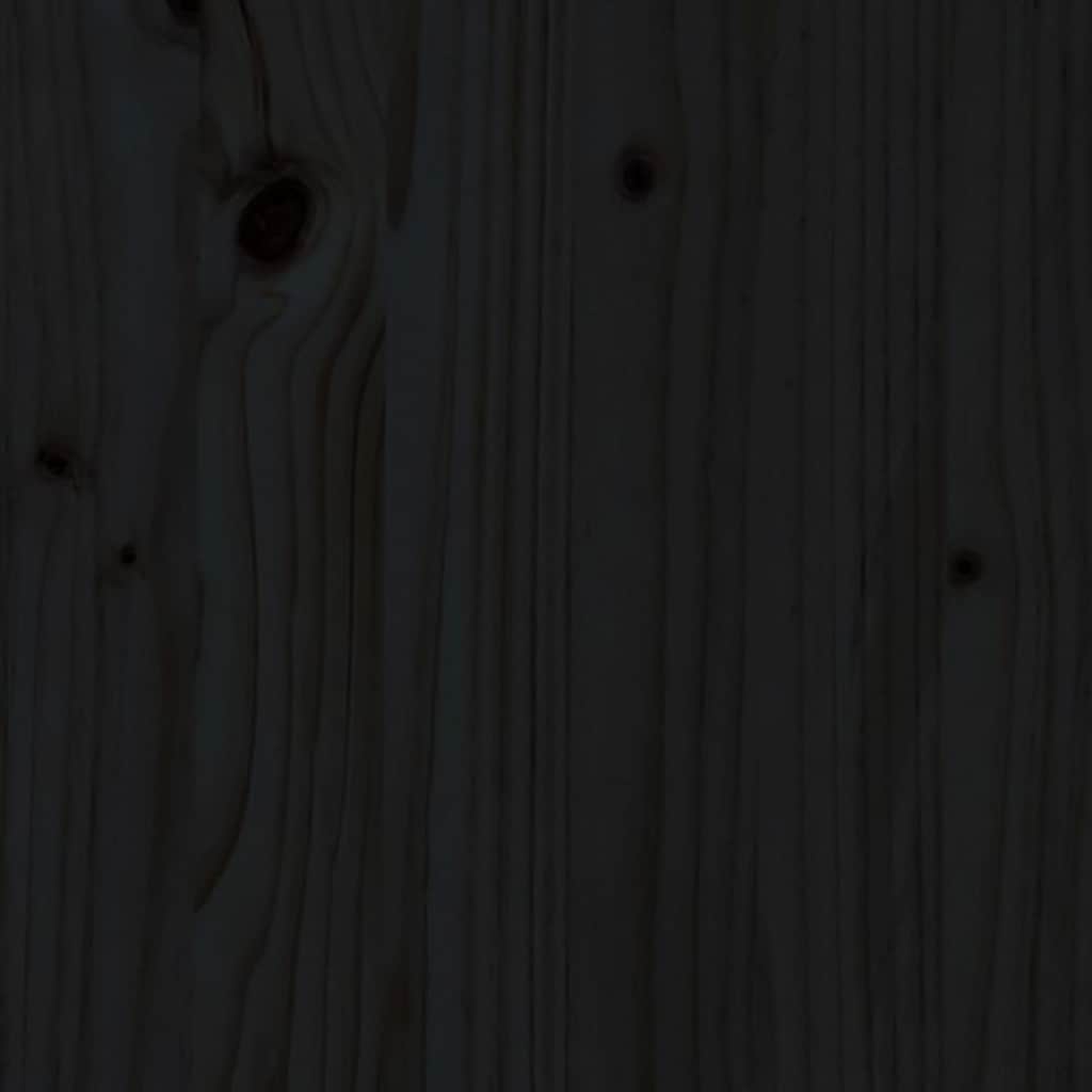 Cesto per Bucato 88,5x44x76 cm Legno Massello Pino