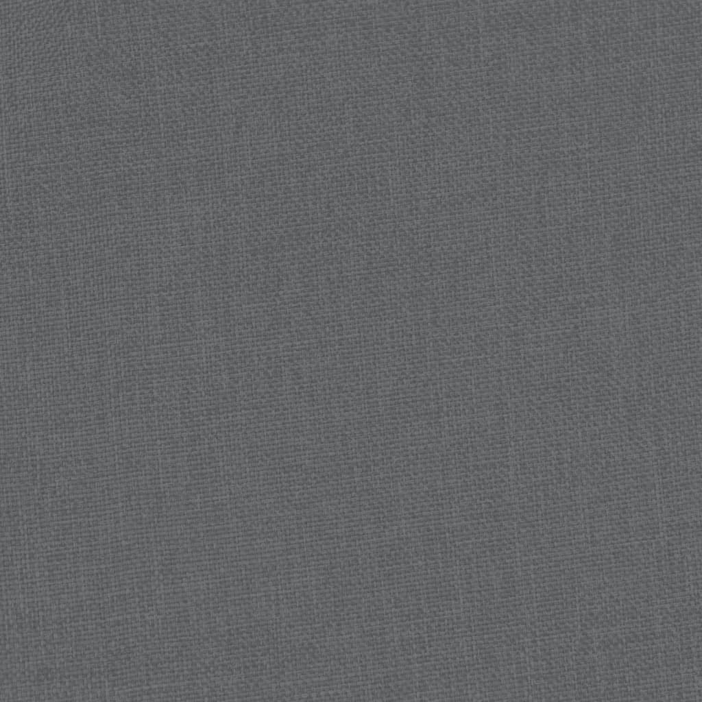 Poltrona Cabriolet Grigio Scuro in Tessuto