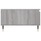 Tavolino da Salotto Grigio Sonoma 90x60x35 cm Legno Multistrato