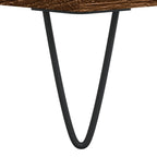 Tavolino da Salotto Rovere Marrone 90x60x35cm Legno Multistrato