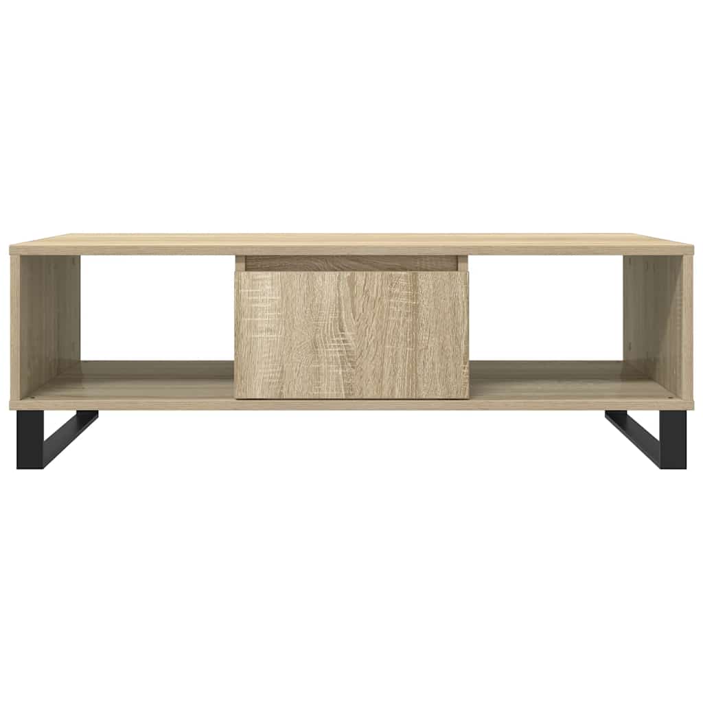 Tavolino da Salotto Rovere Sonoma 104x60x35cm Legno Multistrato