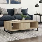 Tavolino da Salotto Rovere Sonoma 104x60x35cm Legno Multistrato