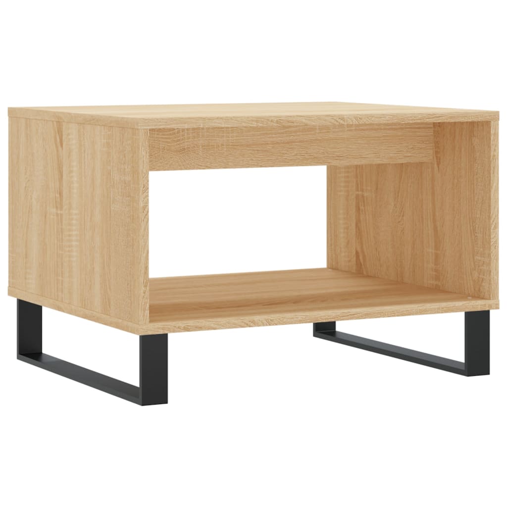 Tavolino da Salotto Rovere Sonoma 60x50x40 cm Legno Multistrato