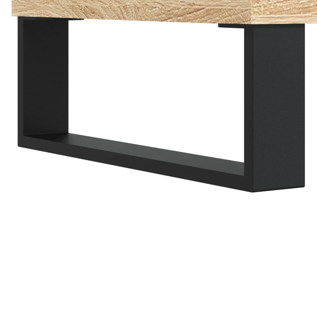Tavolino da Salotto Rovere Sonoma 60x50x40 cm Legno Multistrato