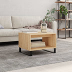 Tavolino da Salotto Rovere Sonoma 60x50x40 cm Legno Multistrato
