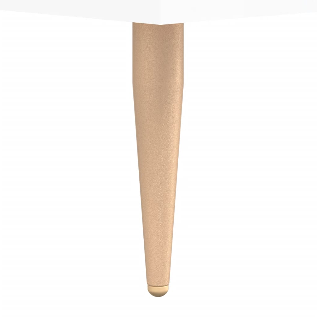 Panca Porta Scarpe Bianco Lucido 102x35x55 cm Legno Multistrato