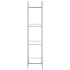 Portalegna 50x28x132 cm in Acciaio Inossidabile