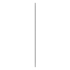 Specchio da Parete 30x100 cm Vetro Rettangolare