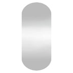 Specchio da Parete 25x60 cm Vetro Ovale