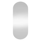 Specchio da Parete 25x60 cm Vetro Ovale