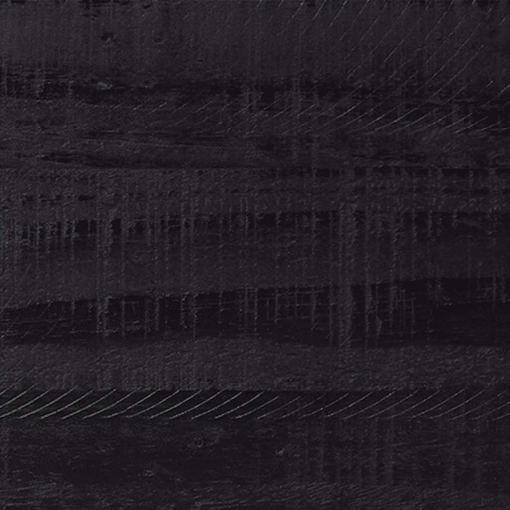 Comodini 2 pz Neri 36x30x45 cm in Legno Massello di Pino