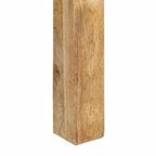 Tavolino da Salotto 55x55x35 cm in Legno Massello di Mango