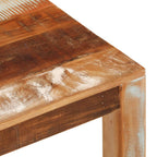 Tavolino da Salotto 55x55x35 cm in Legno Massello di Recupero