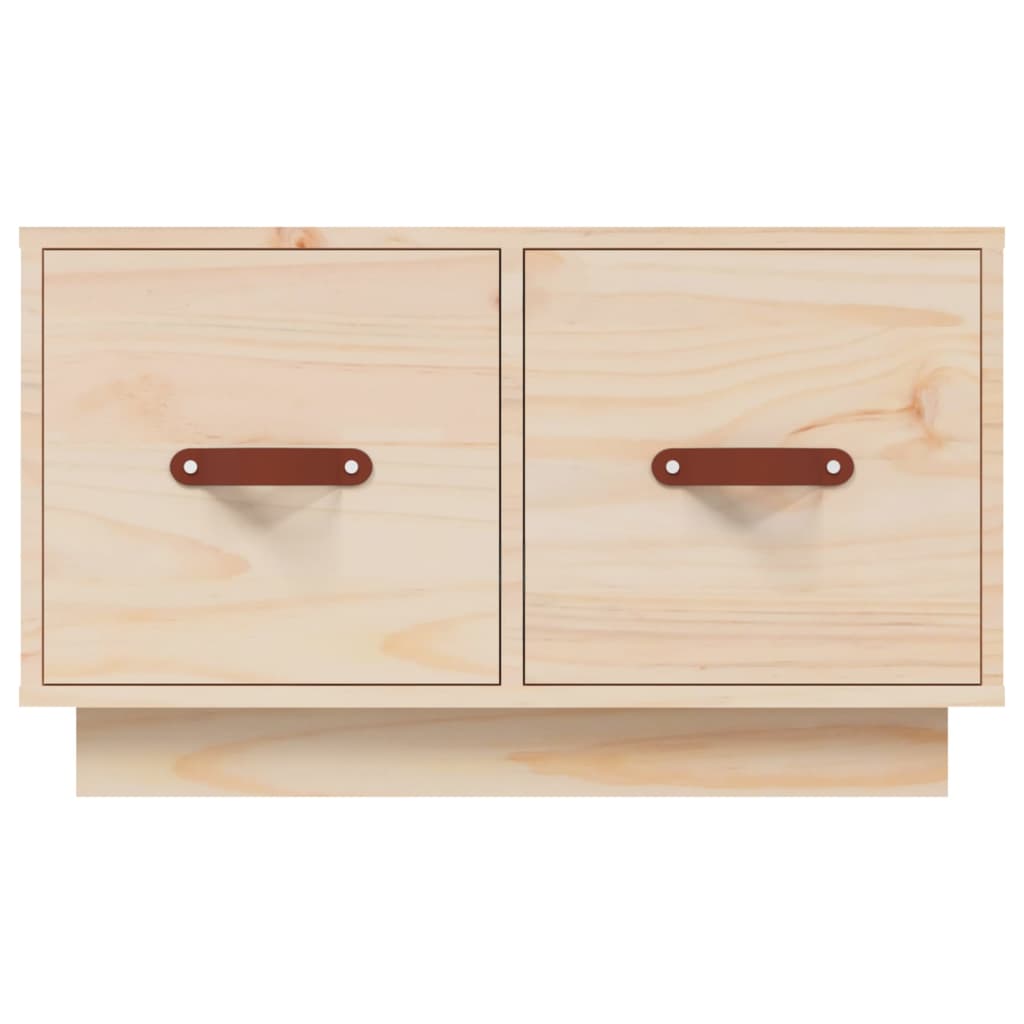 Tavolino da Salotto 60x53x35 cm in Legno Massello di Pino