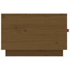 Tavolino da Salotto ambra 60x53x35 cm Legno Massello di Pino