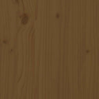 Comodini a Muro 2 pz Marrone ambra 50x36x40 cm