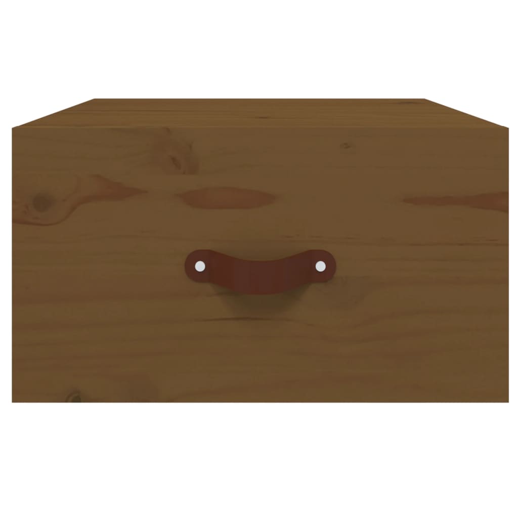 Comodino a Muro ambra 40x29,5x22 cm