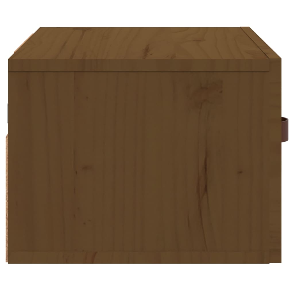 Comodino a Muro ambra 40x29,5x22 cm