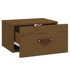 Comodino a Muro ambra 40x29,5x22 cm
