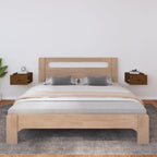 Comodini a Muro 2 pz ambra 40x29,5x22 cm
