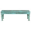 Tavolino da Salotto 110x50x34 cm in Legno Massello di Recupero