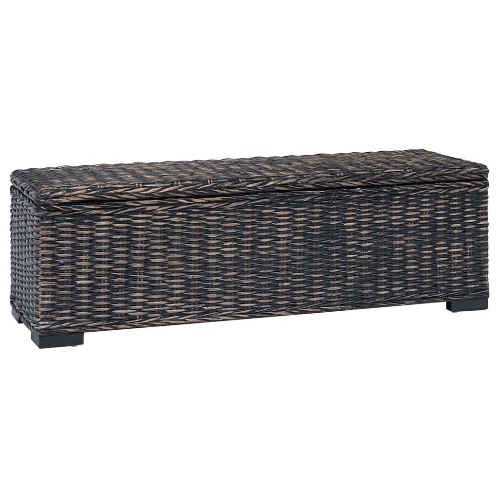 Scatola di Stoccaggio con archiviazione Nero 110 x 35 x 45 cm