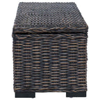 Scatola di Stoccaggio con archiviazione Nero 110 x 35 x 45 cm
