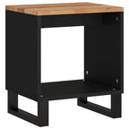 Tavolino da Soggiorno 40x31x46 cm Massello Acacia e Multistrato