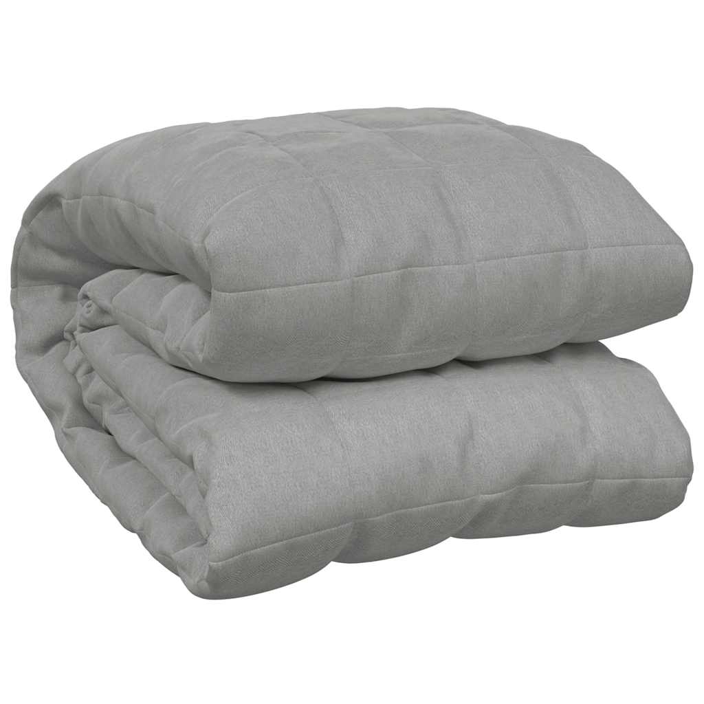 Coperta Ponderata Grigia 138x200 cm 6 kg Tessuto