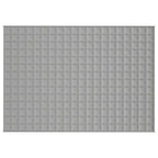 Coperta Ponderata Grigia 138x200 cm 10 kg Tessuto