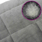 Coperta Ponderata Grigia 150x200 cm 11 kg Tessuto