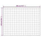 Coperta Ponderata Grigia 150x200 cm 11 kg Tessuto